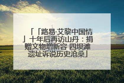 「路易·艾黎中国情」十年后再访山丹：捐赠文物增新容 四坝滩遗址诉说历史沧桑