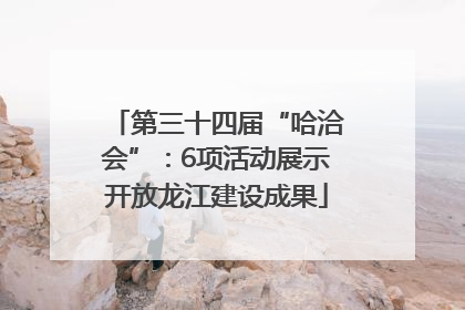 第三十四届“哈洽会”：6项活动展示开放龙江建设成果