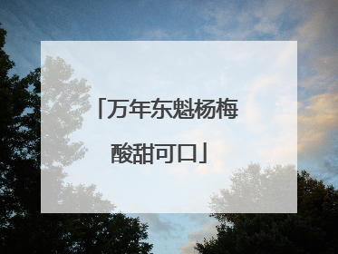 万年东魁杨梅 酸甜可口
