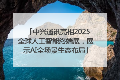 中兴通讯亮相2025全球人工智能终端展，展示AI全场景生态布局