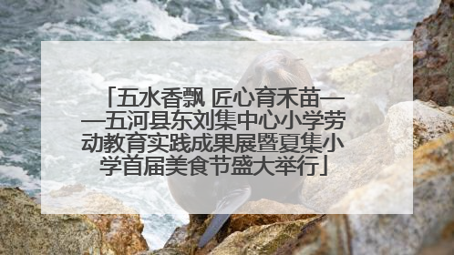五水香飘 匠心育禾苗——五河县东刘集中心小学劳动教育实践成果展暨夏集小学首届美食节盛大举行