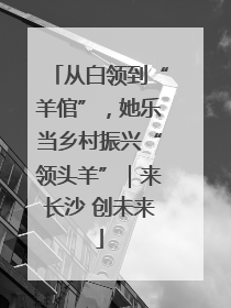 从白领到“羊倌”，她乐当乡村振兴“领头羊”｜来长沙 创未来