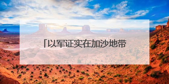 以军证实在加沙地带物资分发点附近开火