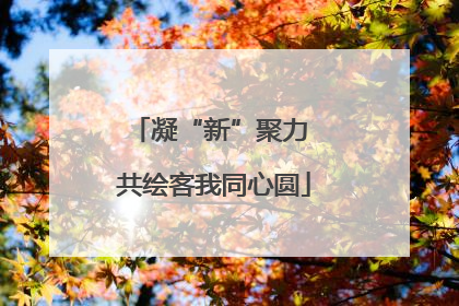 凝“新”聚力 共绘客我同心圆