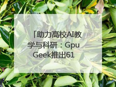 助力高校AI教学与科研：GpuGeek推出618算力支持活动