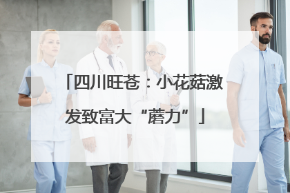 四川旺苍：小花菇激发致富大“蘑力”