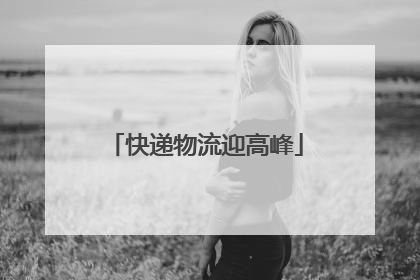 快递物流迎高峰