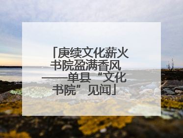 庚续文化薪火 书院盈满香风——单县“文化书院”见闻