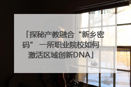 探秘产教融合“新乡密码” 一所职业院校如何激活区域创新DNA