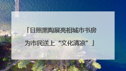 日照黑陶展亮相城市书房 为市民送上“文化清凉”