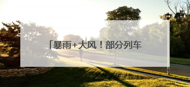 暴雨+大风！部分列车临时停运，邕宁水利枢纽计划增开闸门泄洪