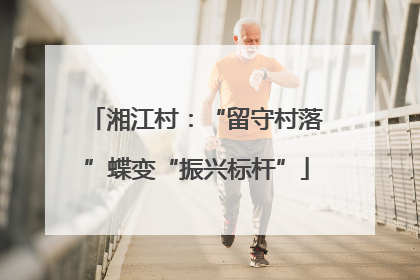 湘江村：“留守村落”蝶变“振兴标杆”