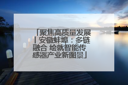 聚焦高质量发展丨安徽蚌埠：多链融合 绘就智能传感器产业新图景