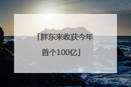 胖东来收获今年首个100亿