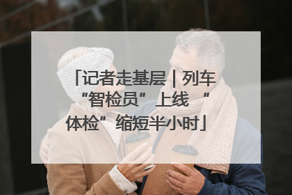 记者走基层｜列车“智检员”上线 “体检”缩短半小时