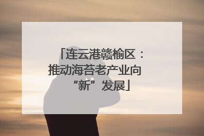 连云港赣榆区：推动海苔老产业向“新”发展