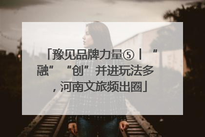 豫见品牌力量⑤丨“融”“创”并进玩法多，河南文旅频出圈