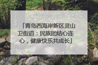 青岛西海岸新区灵山卫街道：民族团结心连心，健康快乐共成长
