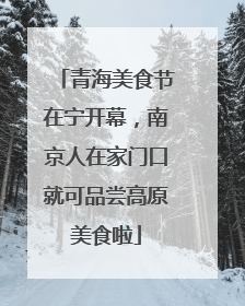 青海美食节在宁开幕，南京人在家门口就可品尝高原美食啦