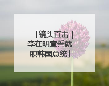 镜头直击｜李在明宣誓就职韩国总统