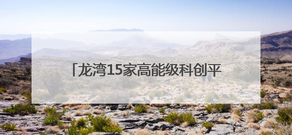 龙湾15家高能级科创平台引育企业近500家 实验室方案变生产线答案