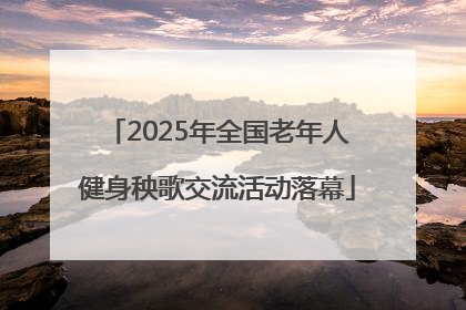 2025年全国老年人健身秧歌交流活动落幕