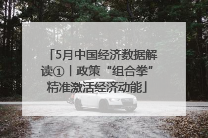5月中国经济数据解读①丨政策“组合拳”精准激活经济动能